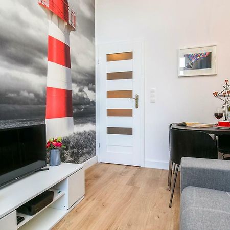 Berg Apartament Red Obok Starego Miasta Gdańsk Buitenkant foto