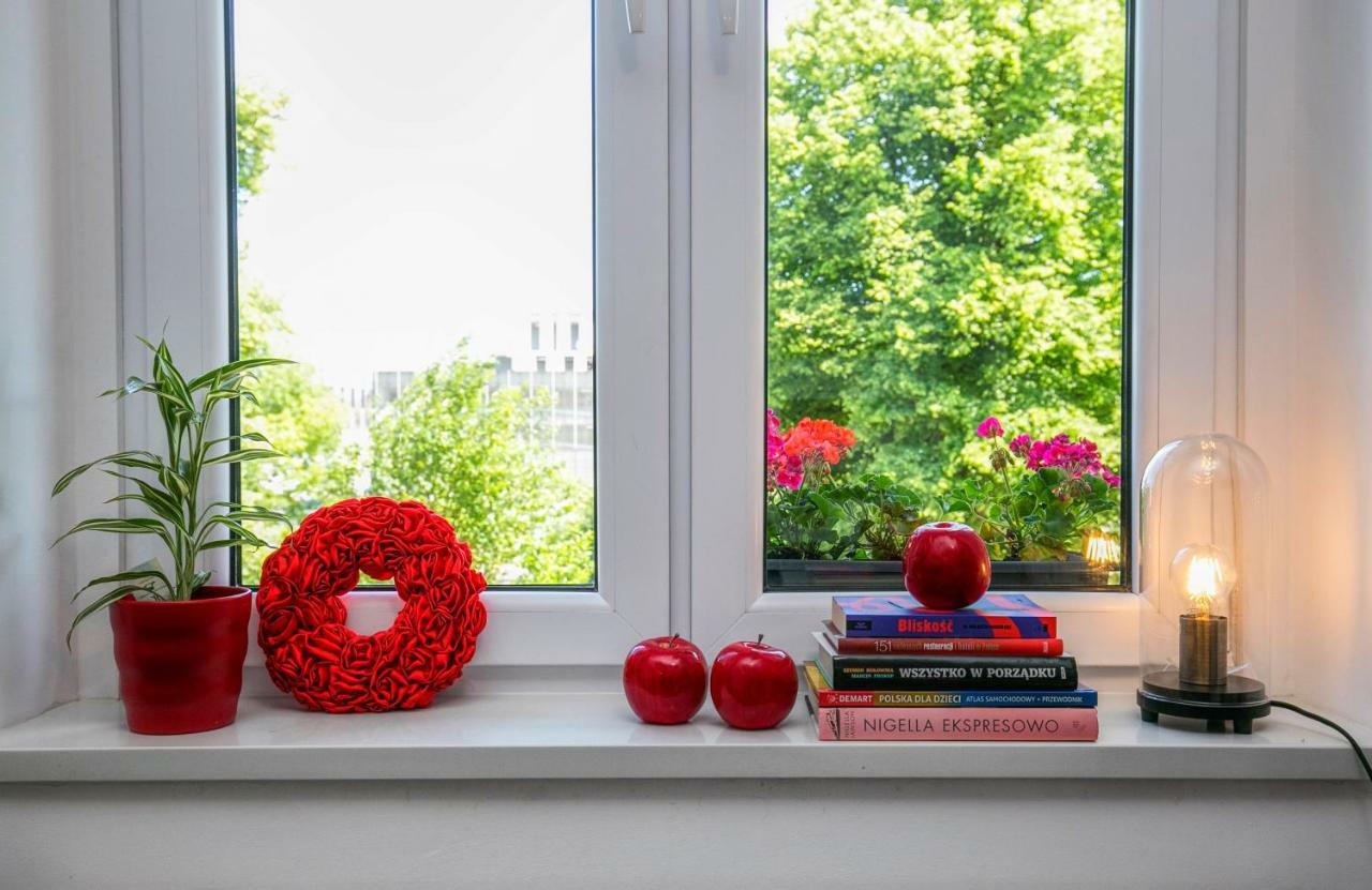 Berg Apartament Red Obok Starego Miasta Gdańsk Buitenkant foto